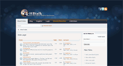 Desktop Screenshot of 4hbtalk.com